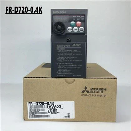 100-odstotno novo in originalno Mitsubishi D720 Series 400w VFD (Inverter) FR-D720-0.4K z najboljšo ceno