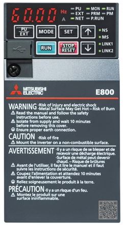 Mitsubishi FR-E840-0040-4-60 trifazni 1,5 kW inverter