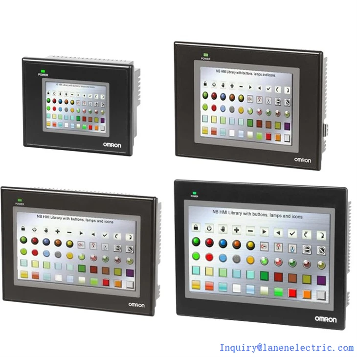 Omron zaslon na dotik NB7W-TW01B-V1, 7 palcev, TFT LCD, barvni, 800 × 480 pik, USB Host, Ethernet