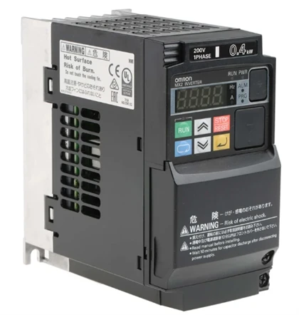 Omron Inverter 3G3MX2-A4004-V1,V/f & vektor brez senzorjev.0.01 - 400 Hz